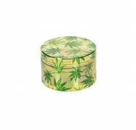 Młynek metalowy Golden Leaf 4 części 50 mm