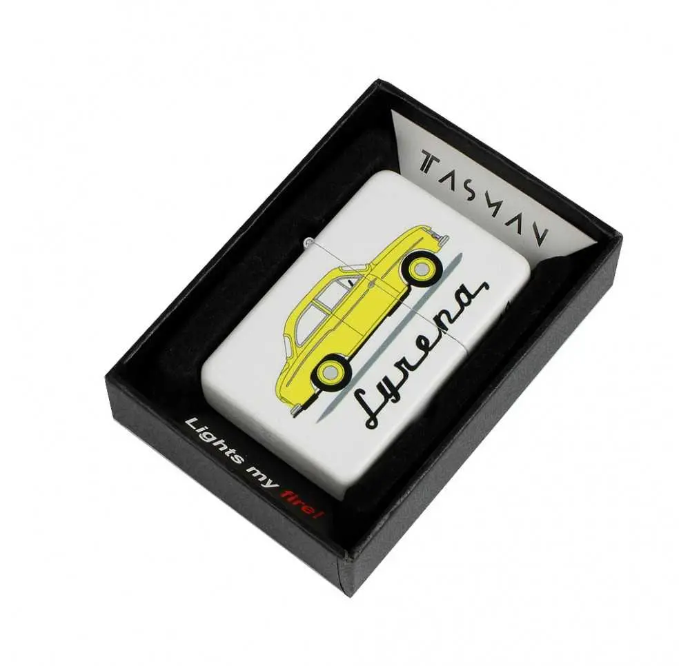 Zapalniczka benzynowa Tasman Nostalgia PRL Syrenka