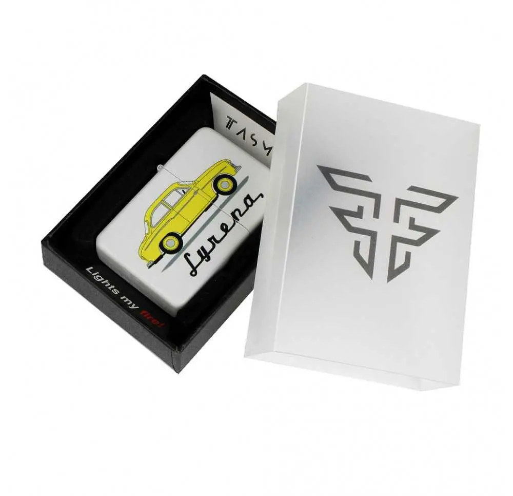 Zapalniczka benzynowa Tasman Nostalgia PRL Syrenka