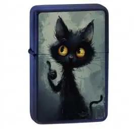 Zapalniczka benzynowa Tasman Czarny Kot