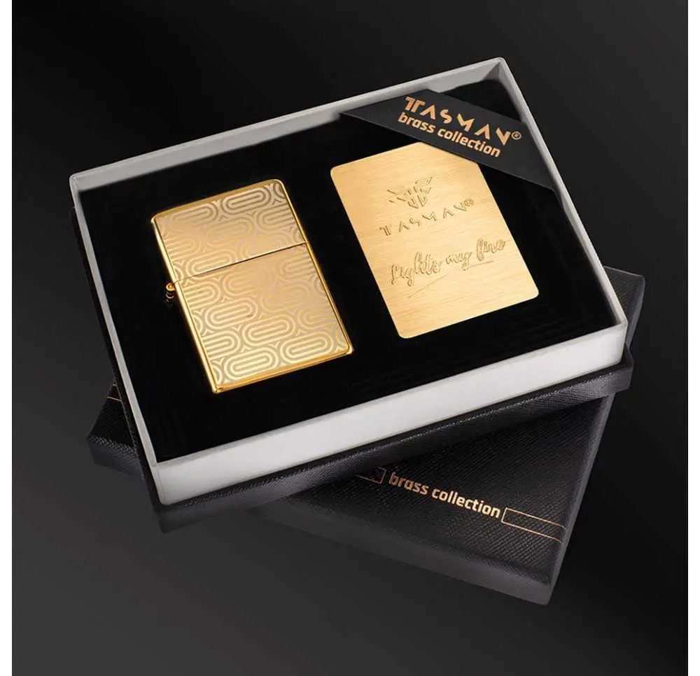 Zapalniczka benzynowa Tasman BRASS Boston