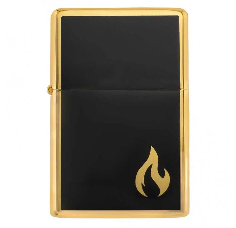 Zapalniczka benzynowa Tasman BRASS Płomień