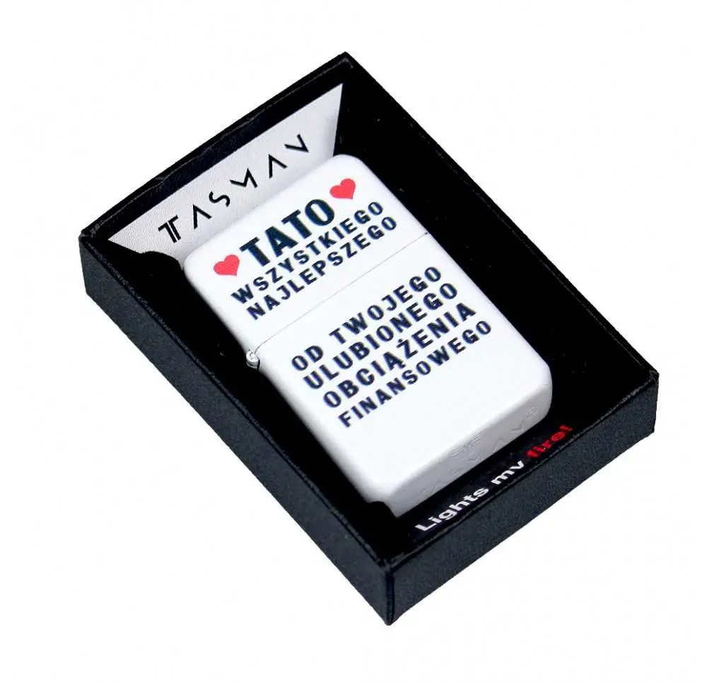 Zapalniczka benzynowa Tasman Dzień Ojca