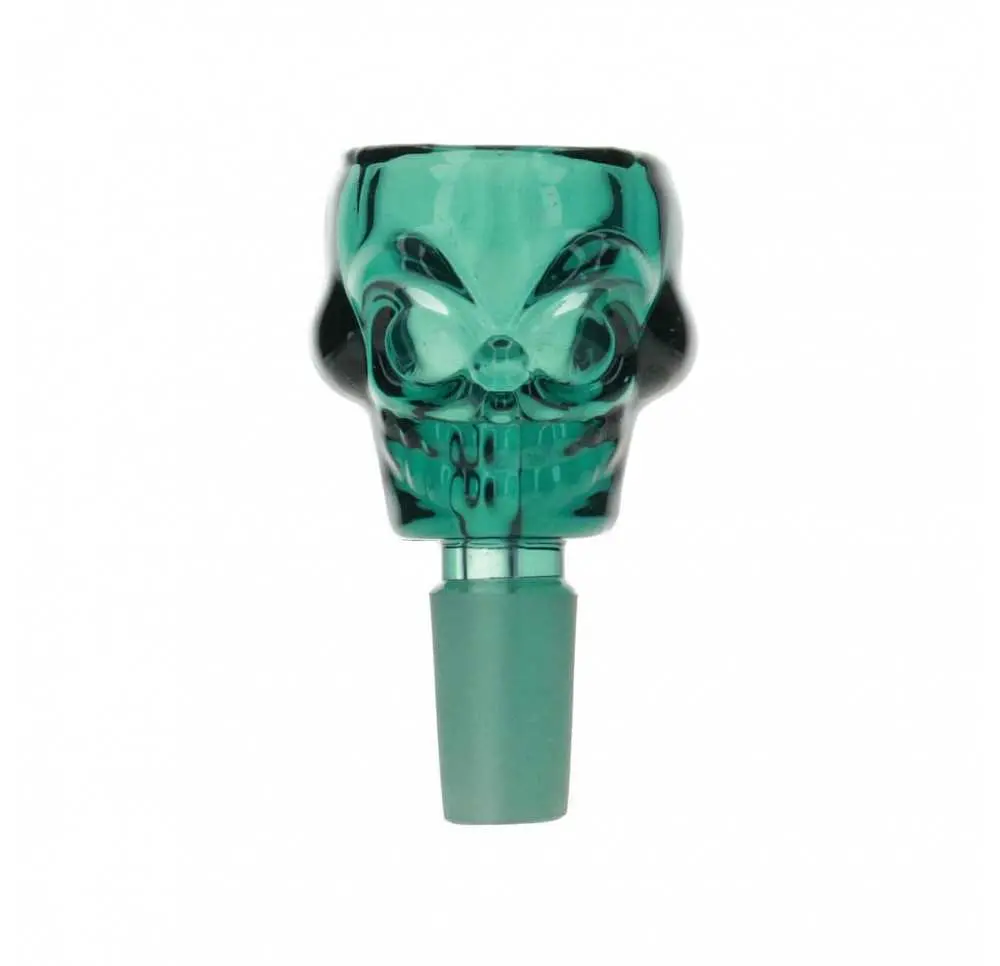 Cybuch krótki Czaszka 14,5 mm - Morski - Mini przelot