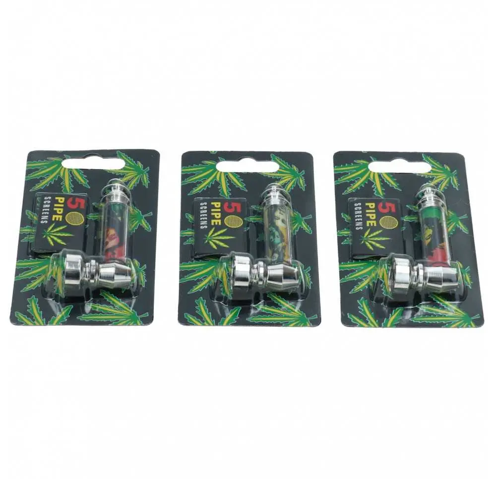 Lufka metalowa + zestaw 5 sitek MIX wzorów