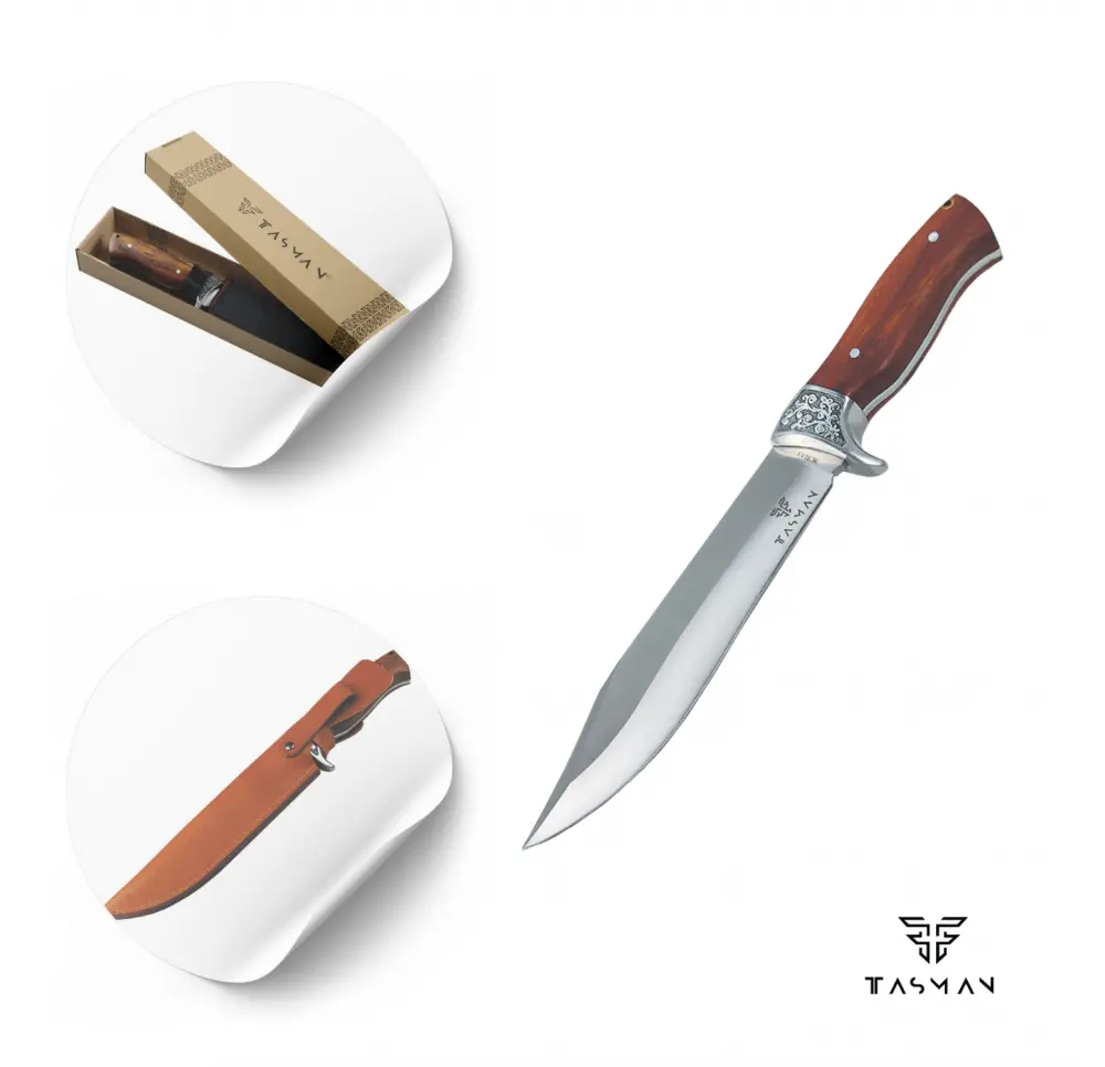 Nóż myśliwski z głownią stałą Tasman BICHENO II