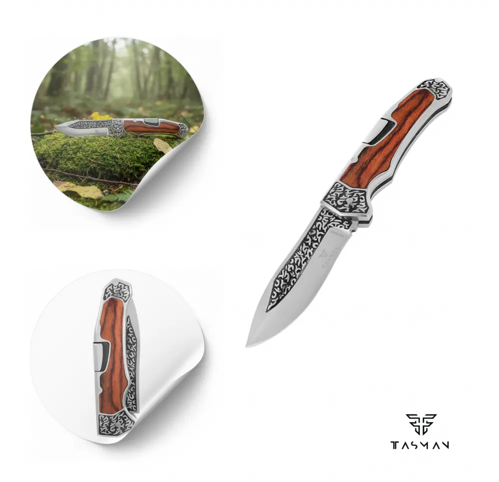 Nóż składany Tasman MATARIN z blokadą ostrza