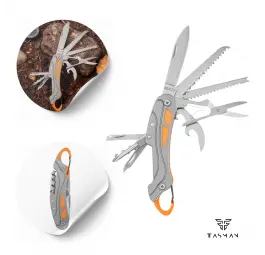 Scyzoryk Tasman 14 funkcji z karabińczykiem