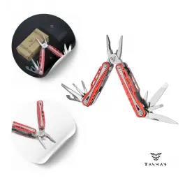 Multitool TASMAN 13 funkcji czerwony
