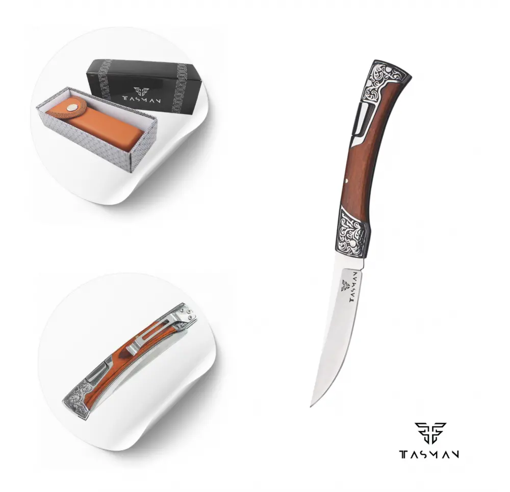 Nóż składany Tasman ZEEHAN z blokadą ostrza