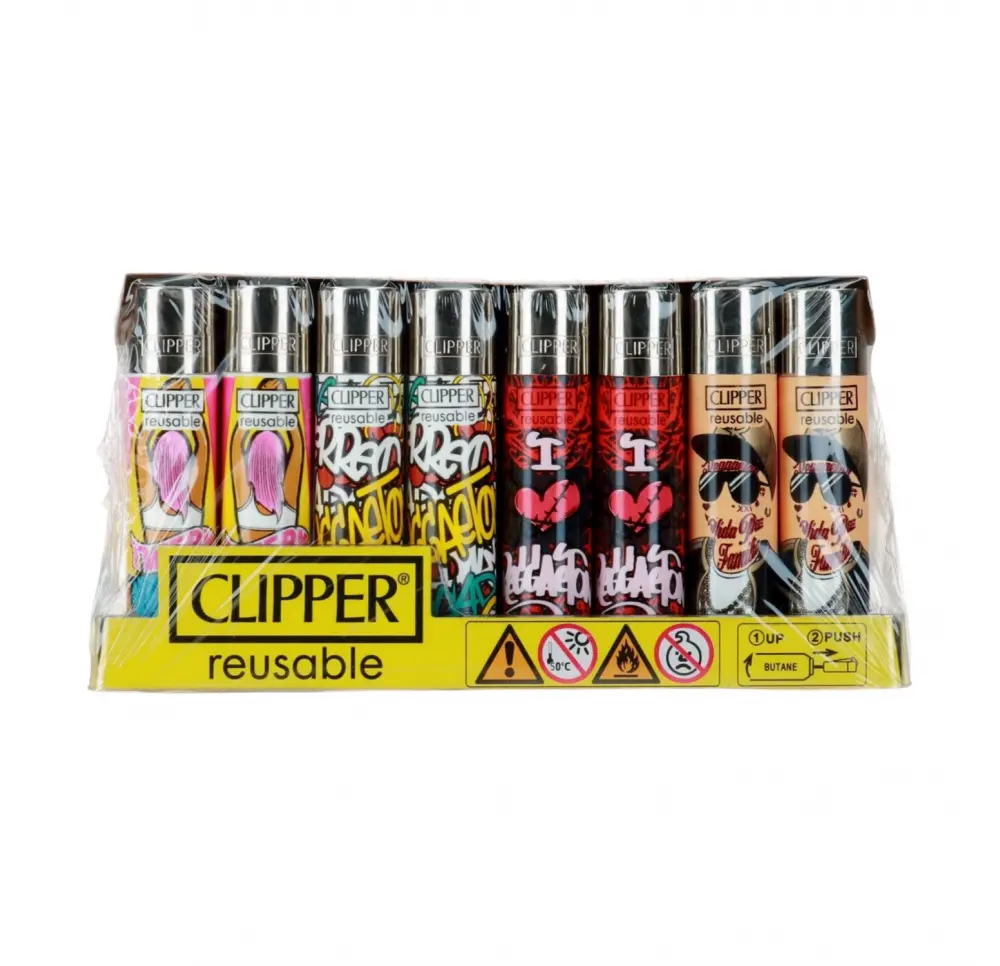 Zapalniczka Krzesiwowa Clipper - I Love Music 2D