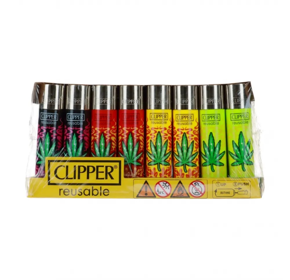 Zapalniczka Krzesiwowa Clipper - Renzo Leaves 3