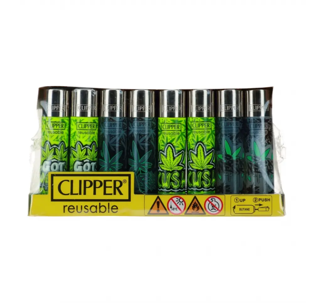 Zapalniczka Krzesiwowa Clipper - Graffiti Leaves