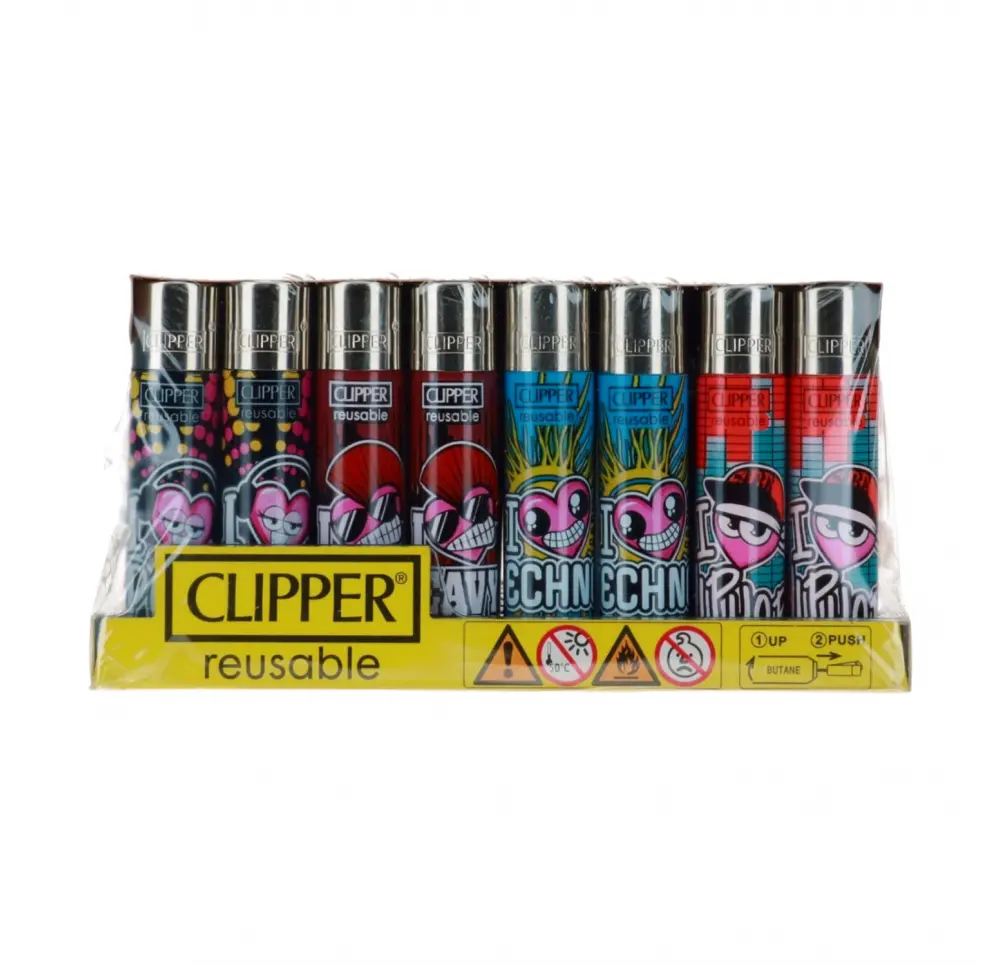 Zapalniczka Krzesiwowa Clipper - I Love Music 2A