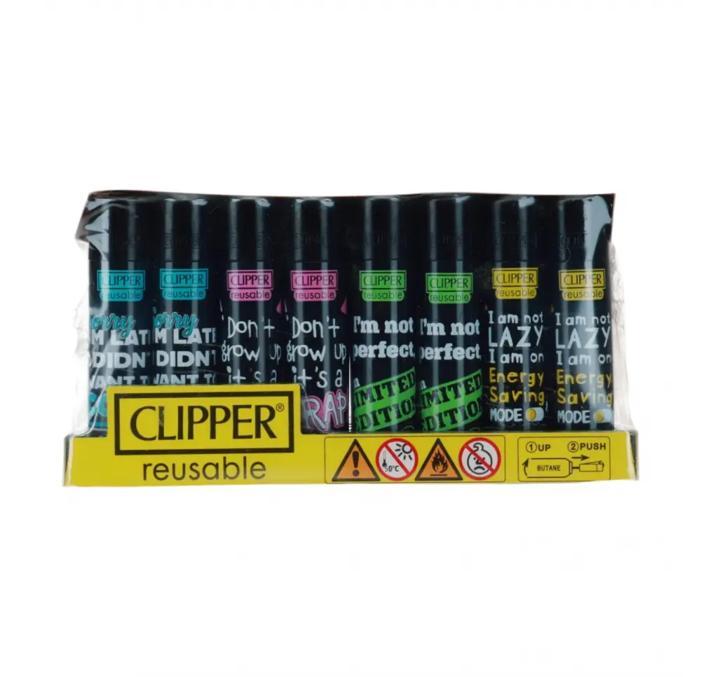 Zapalniczka Krzesiwowa Clipper - Funny Sayings 2