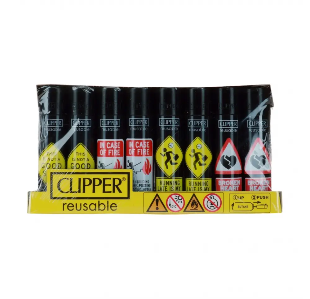 Zapalniczka Krzesiwowa Clipper - Funny Signs