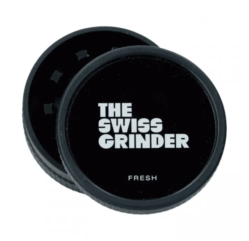 Młynek z eko plastiku Swiss Grinder Fresh 2 części 55 mm