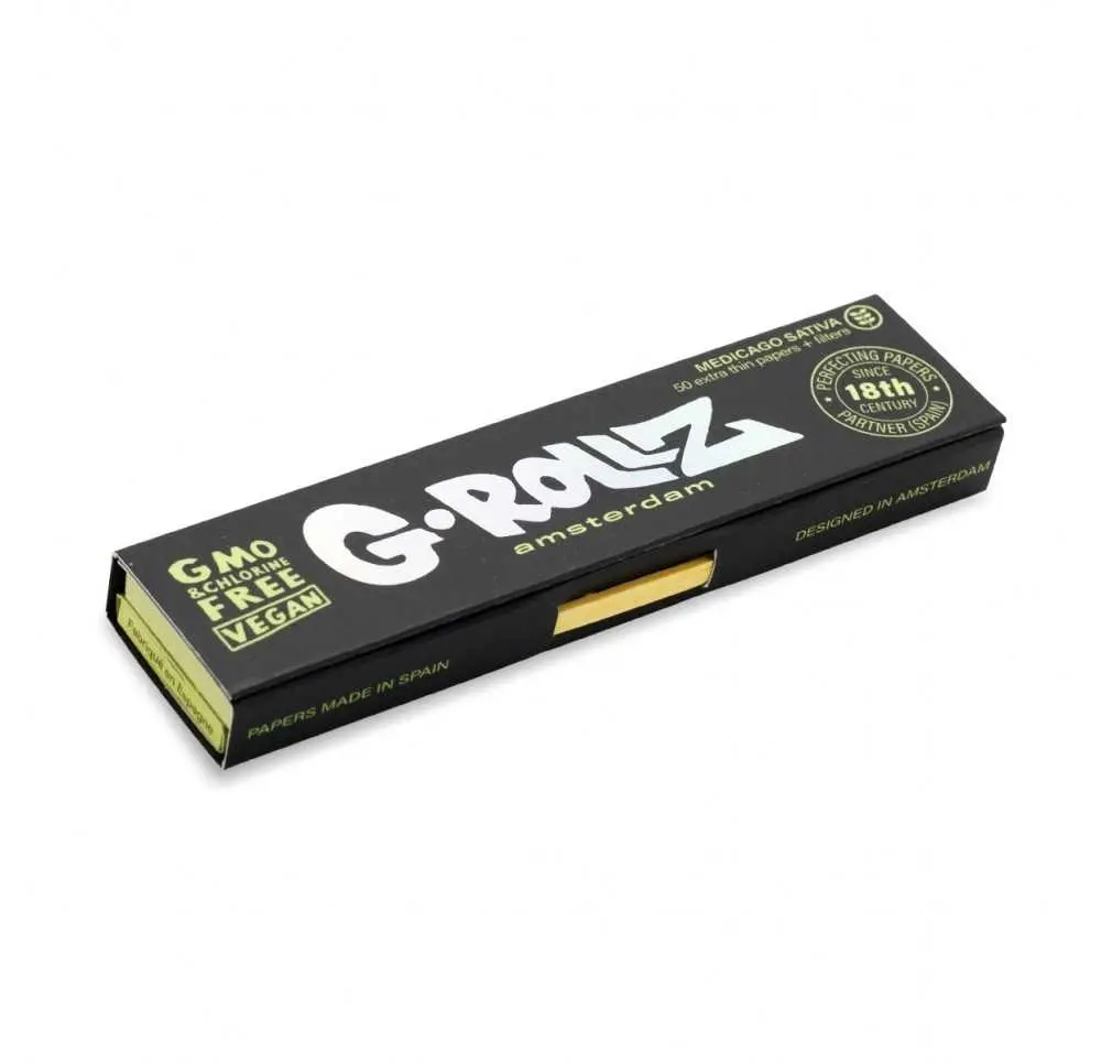 Bibułki G-Rollz Alfa KS Slim + Tipy 50 szt.