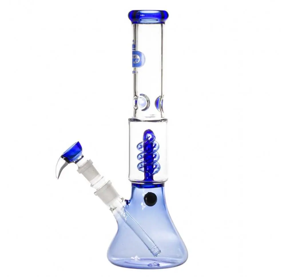 Bongo Szklane Grace Glass Small Boy Niebieskie Filtracja 34,5cm 18,8mm