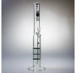 Unikatowe Bongo Potrójne Sito - Zielone / 53 cm / 5 mm