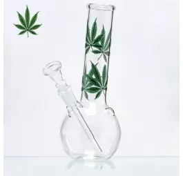 Bongo szklane Multi Leaf 22 cm / 3 mm