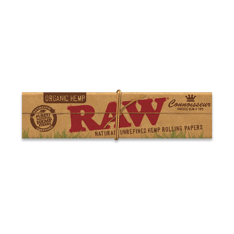 Bibułki RAW Organic Connoisseur King Size Slim + Filterki