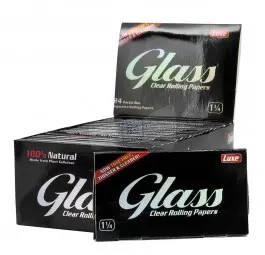 Przezroczyste Bibułki Luxe Glass Clear 1 1/4